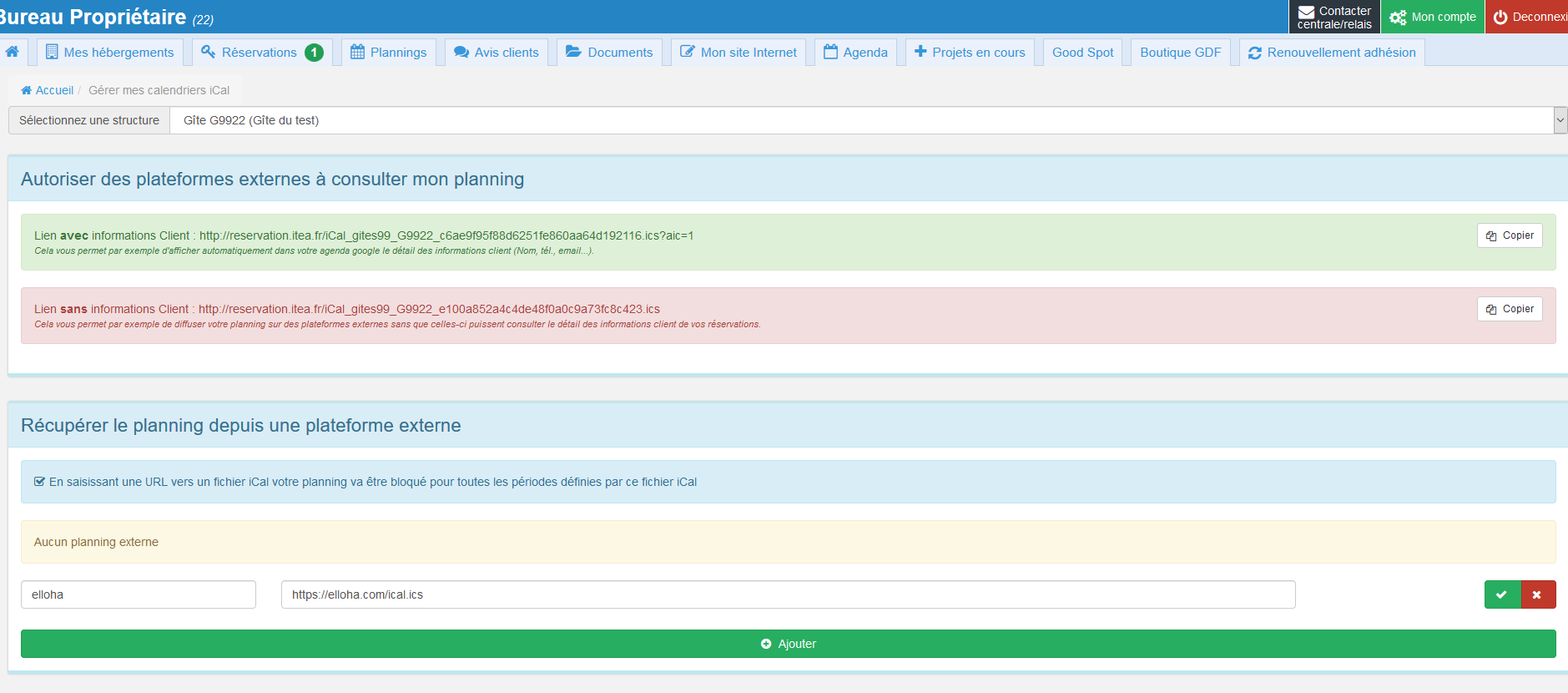 Comment Synchroniser Mon Calendrier Gîtes De France Avec Greengo