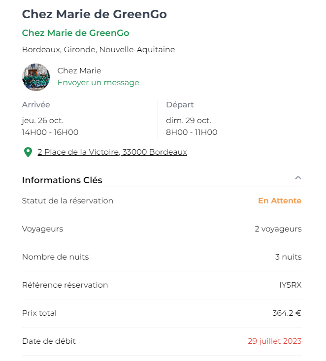 Où trouver mon numéro de réservation ? Questions Fréquentes (FAQ) GreenGo